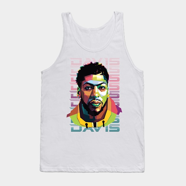 Anthony Davis in WPAP 2 T-Shirt Tank Top by Alkahfsmart